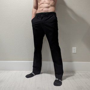 Banana Republic Men's Aiden Chino Black 32x34